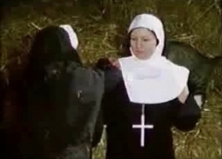 Nasty bestiality action with lusty nuns