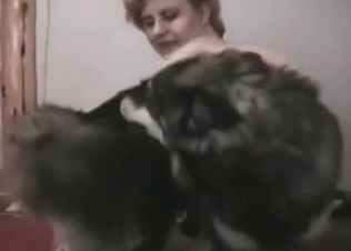 She is craving bestiality sex so freaking much