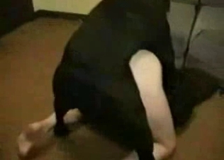 Booty fucked hard by a good doggy
